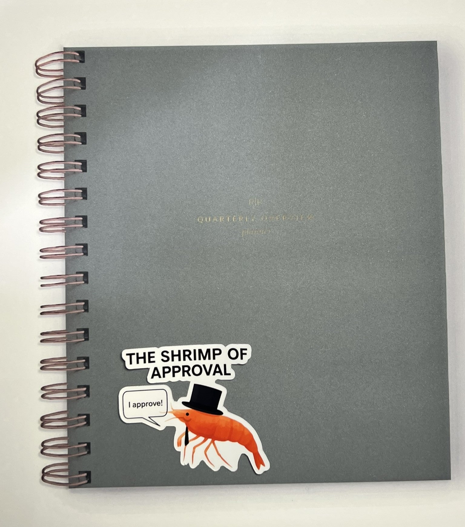 Shrimp of Approval Sticker | Glossy Vinyl Sticker
