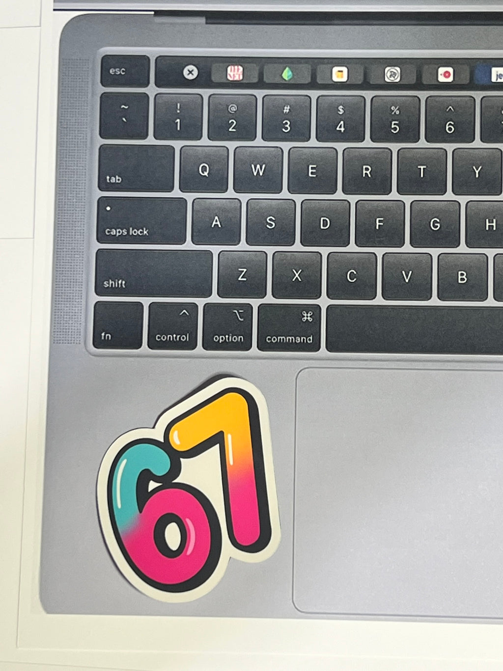 67 Sticker – Gen Z Slang | Funny | Glossy Vinyl Sticker