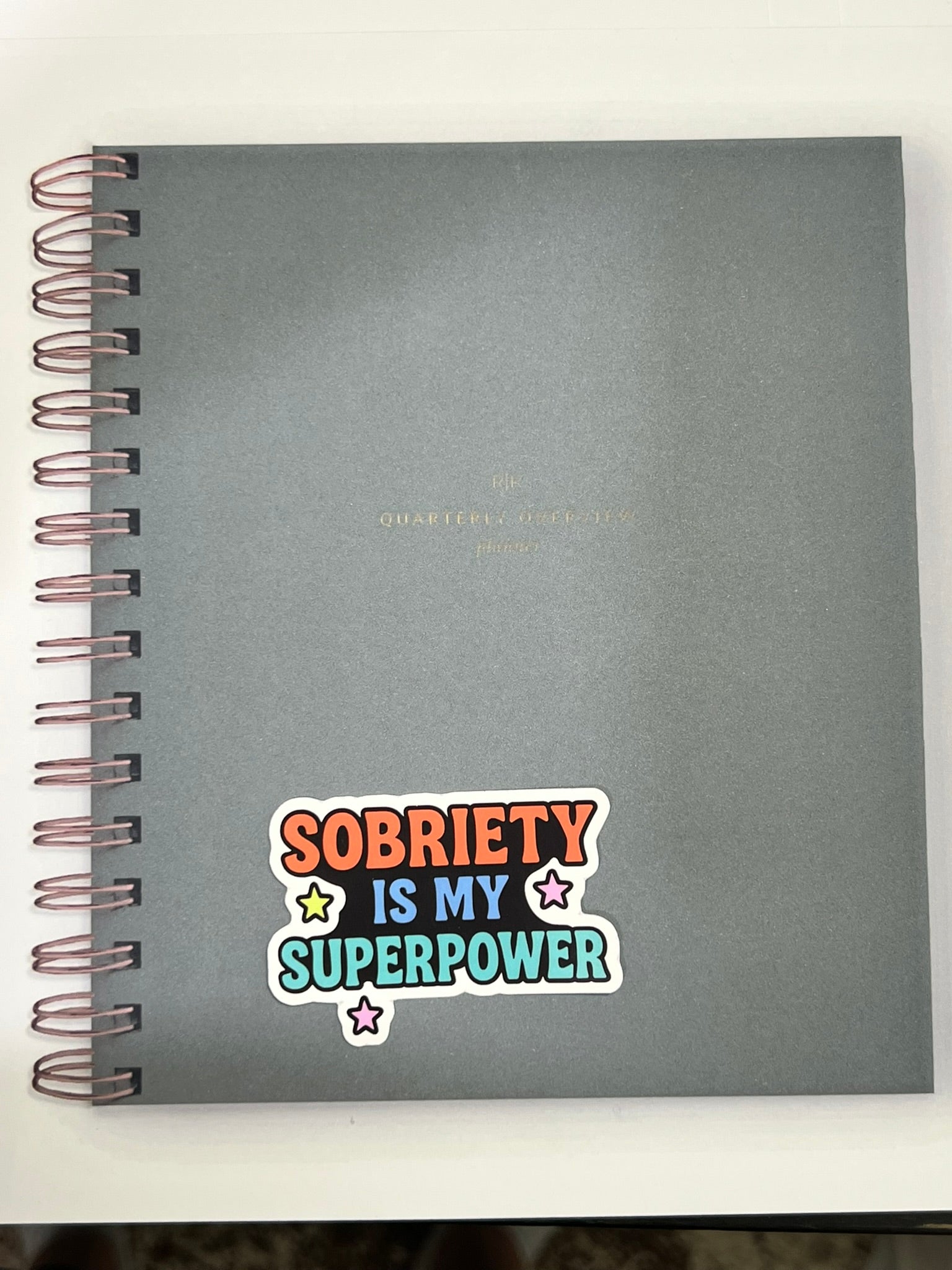 Sobriety is My Superpower Sticker | Glossy Vinyl Sticker