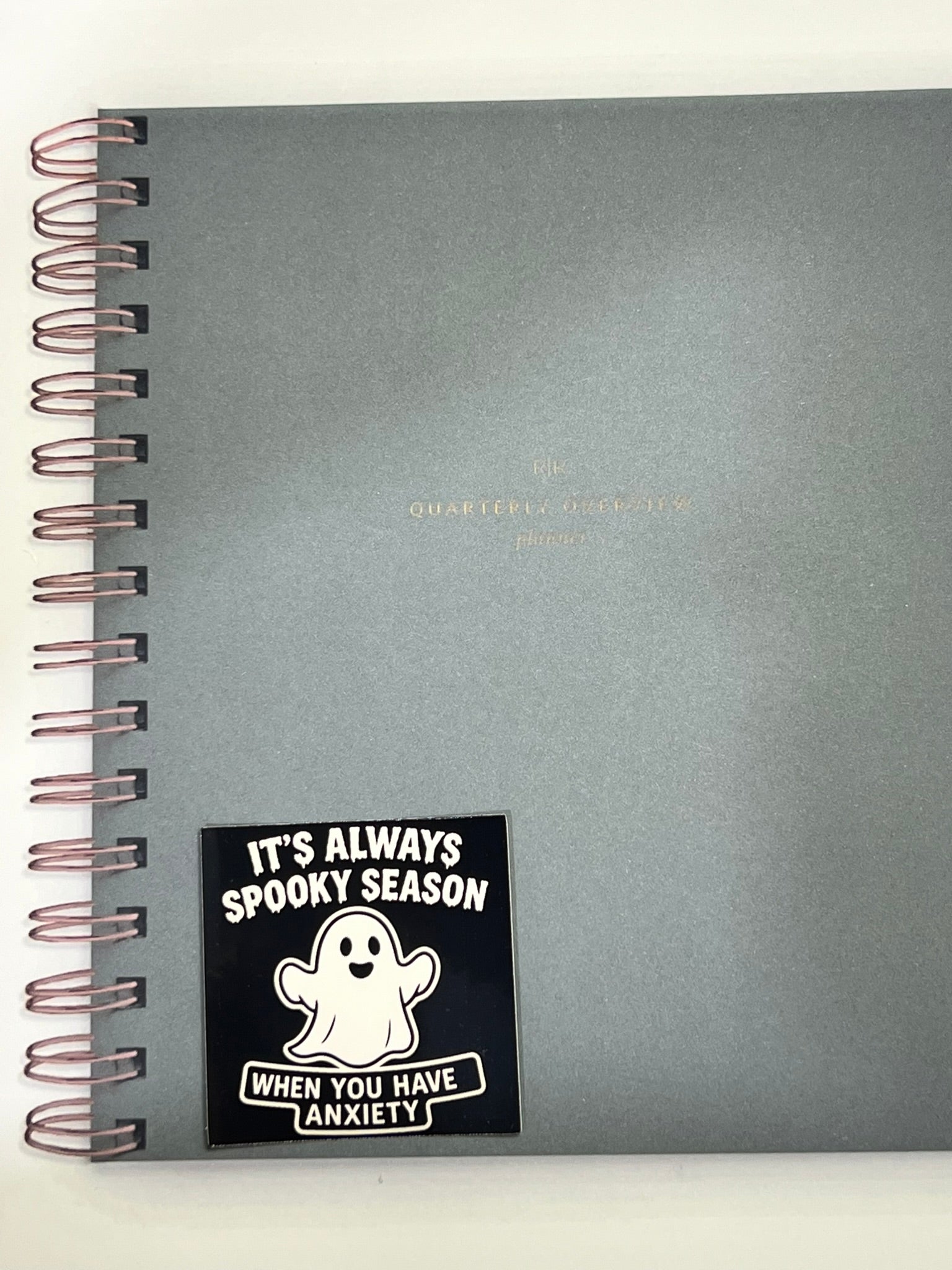 It’s Always Spooky Season When You Have Anxiety | Glossy Vinyl Sticker