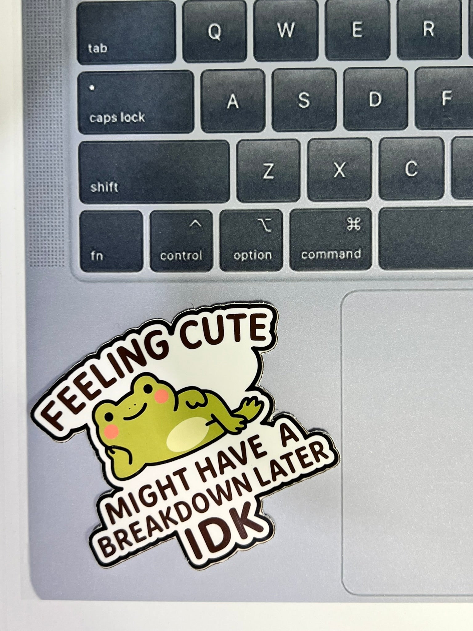 Feeling Cute Might Have a Breakdown Later | Glossy Vinyl Sticker