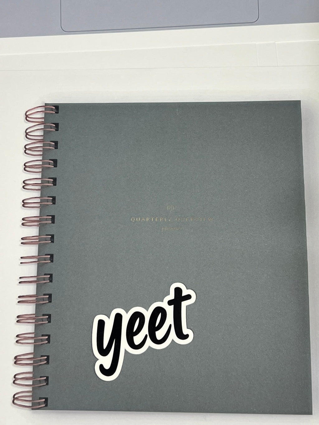 Yeet Sticker – Funny Vinyl Sticker, Quirky, Water-Resistant Die Cut Decal