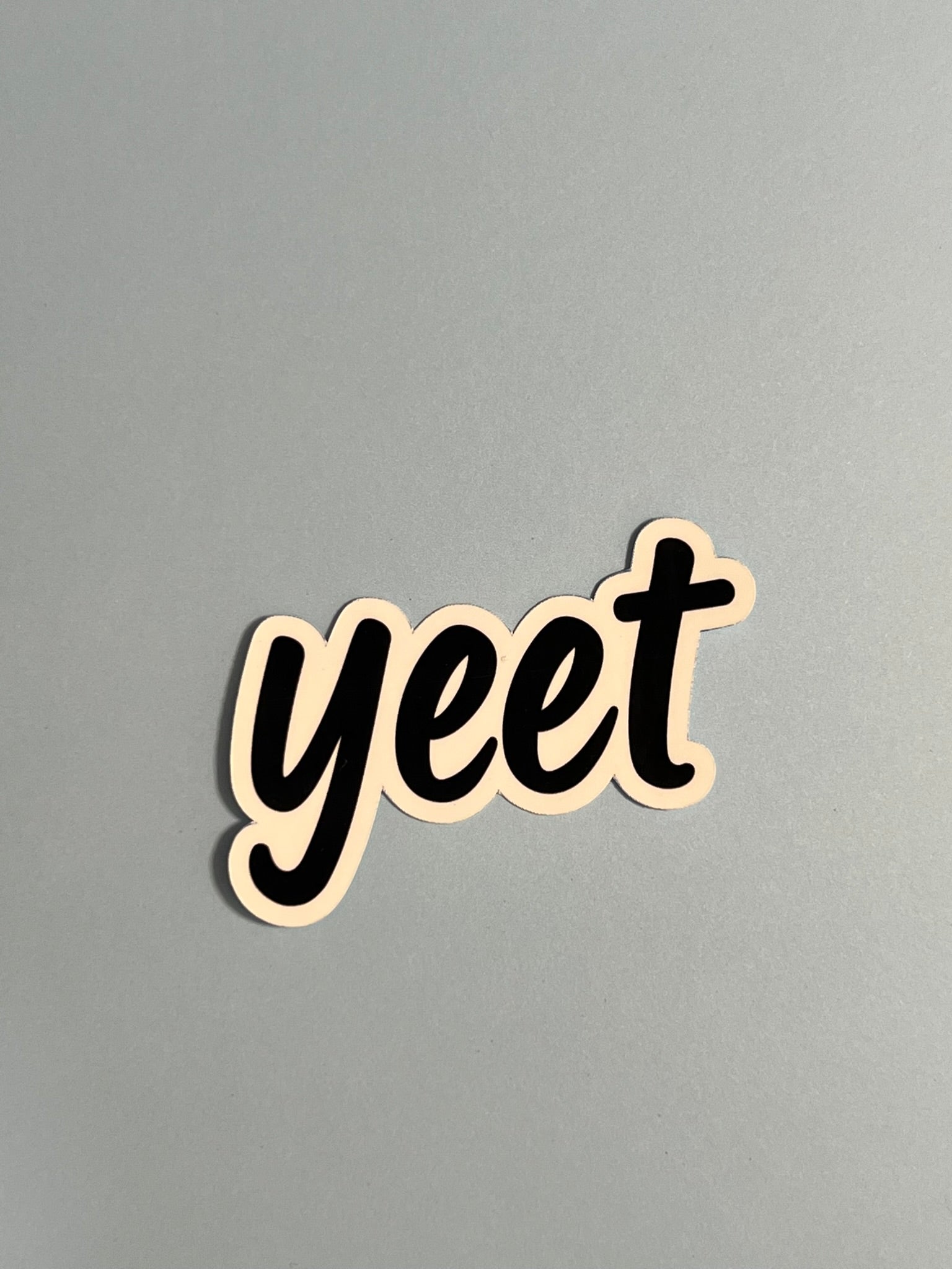 Yeet Sticker – Funny Vinyl Sticker, Quirky, Water-Resistant Die Cut Decal