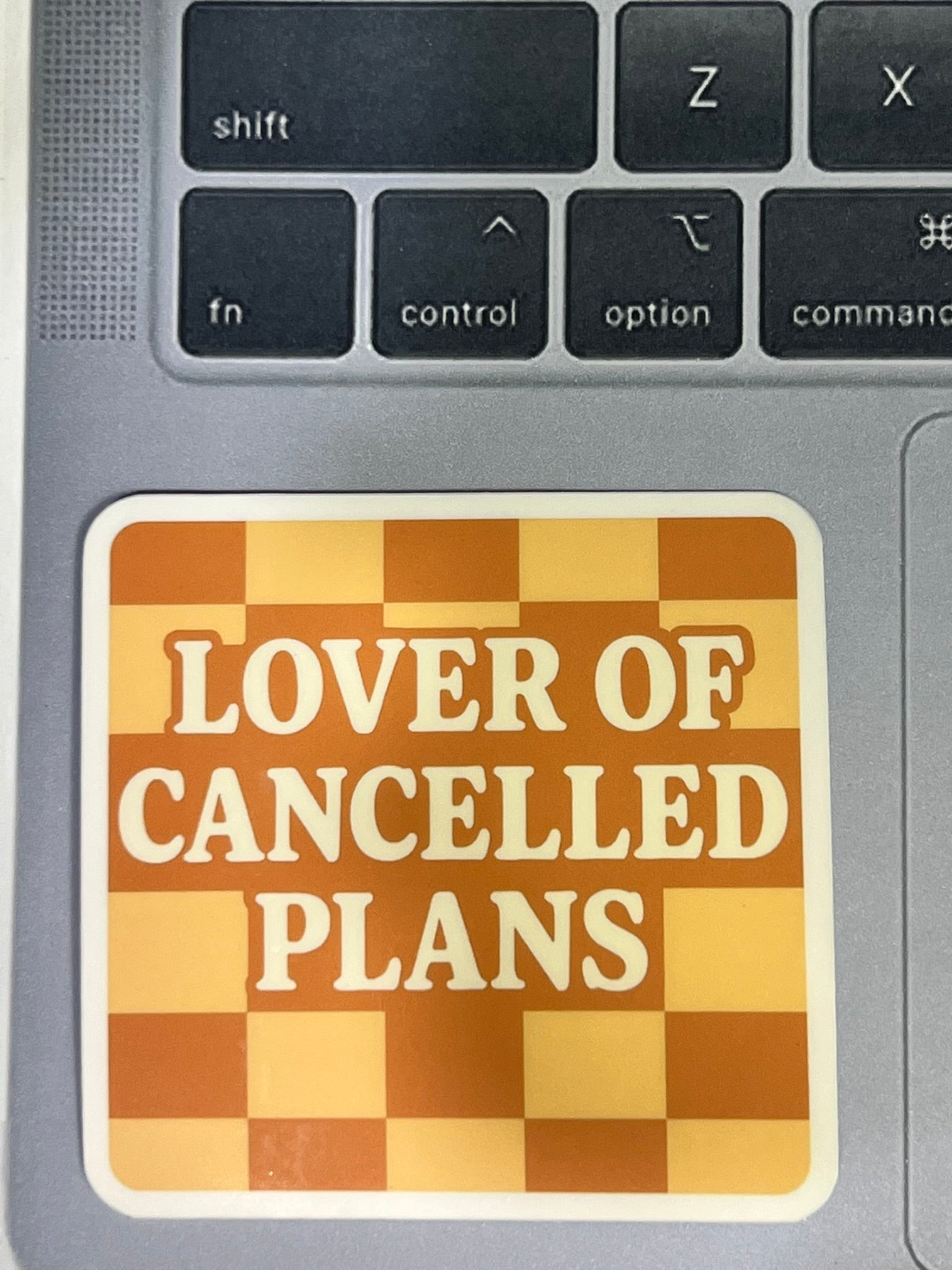Lover of Cancelled Plans | Matte Vinyl Sticker